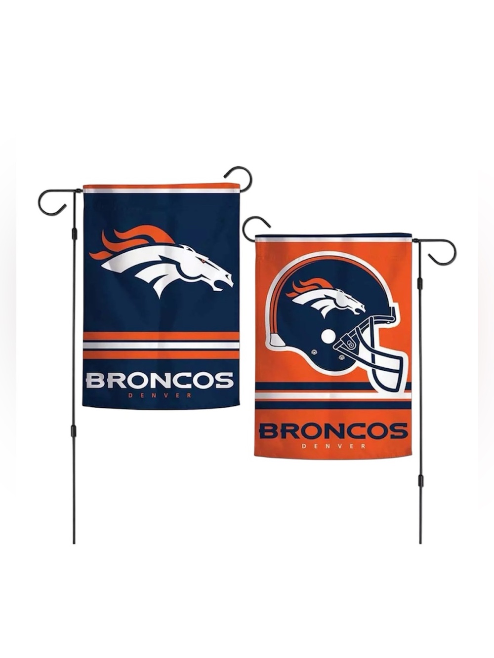 Wincraft Denver Broncos Garden Flag NEW 2 Sided Officially Licensed